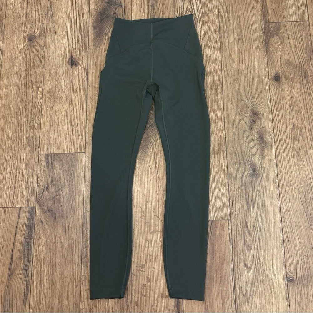 Lululemon Instill High Rise Tight 25" In Smoked Spruce Size 2 - Picture 2 of 7